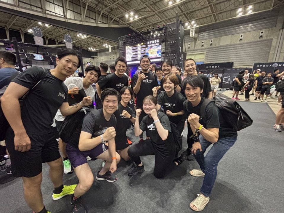 HYROXもチームで参戦