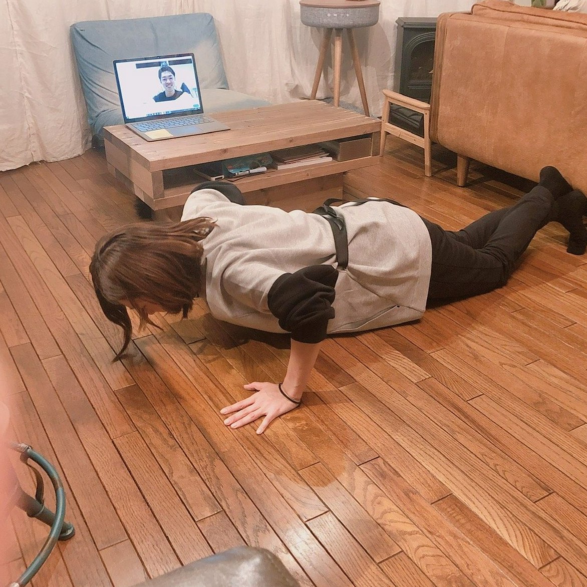 オンラインレッスンの様子